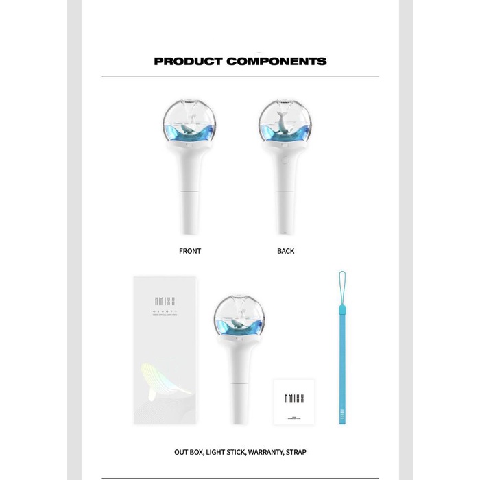 NMIXX - Official Light Stick (lightstick) | Shopee Brasil