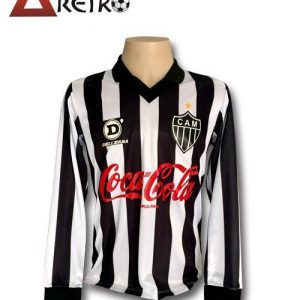 Camisa Atlético/MG retrô Dellerba 1991 Manga Longa