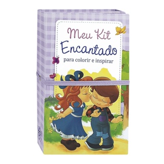 Kit Infantil Colorir Box c/12 Lápis Patrulha Canina