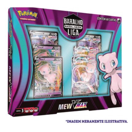 Carta Pokémon Mew Vmax Rainbow Golpe Fusão