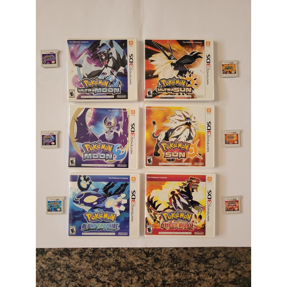 coleção] Pokémon Ultra Sun (keychain Bonus) Nintendo 3ds