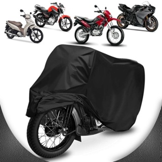 Capa Cobrir Moto Couro Proteção Sol Chuva P M G 100% Forrada