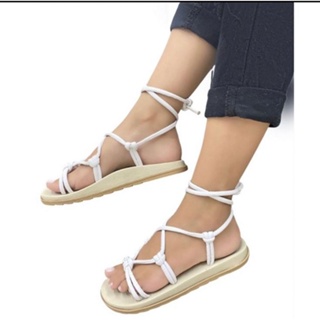 Sandália Rasteira Feminina Birken De Amarrar Papete Flatform Amarração Lançamento