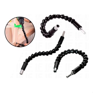 Kit 3 Extensor Haste Prolongador Flexivel Parafusadeira Bits