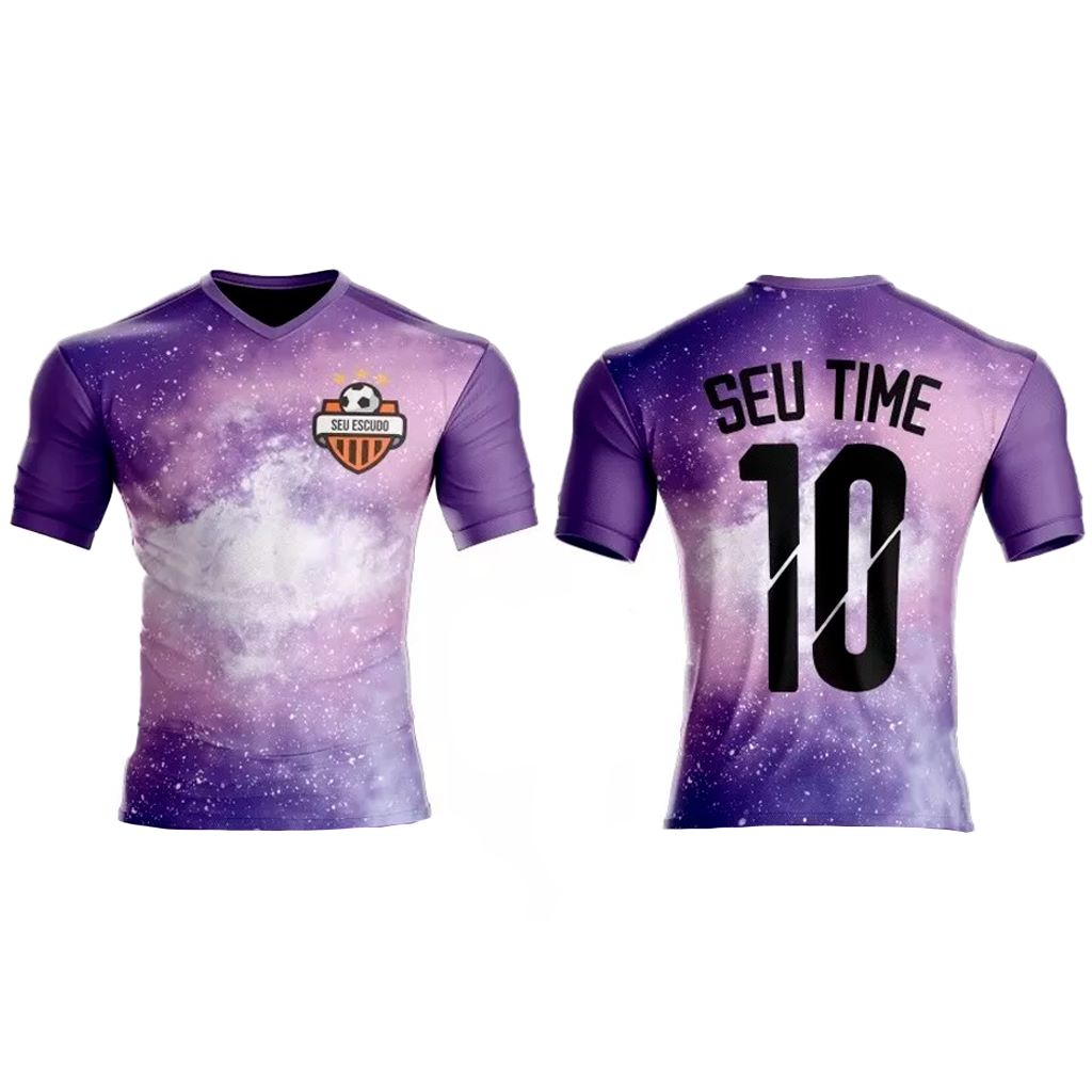 Kit 20 Camisas De Uniforme De Futebol Personalizadas Com O Seu Time PP ao XG Adulto