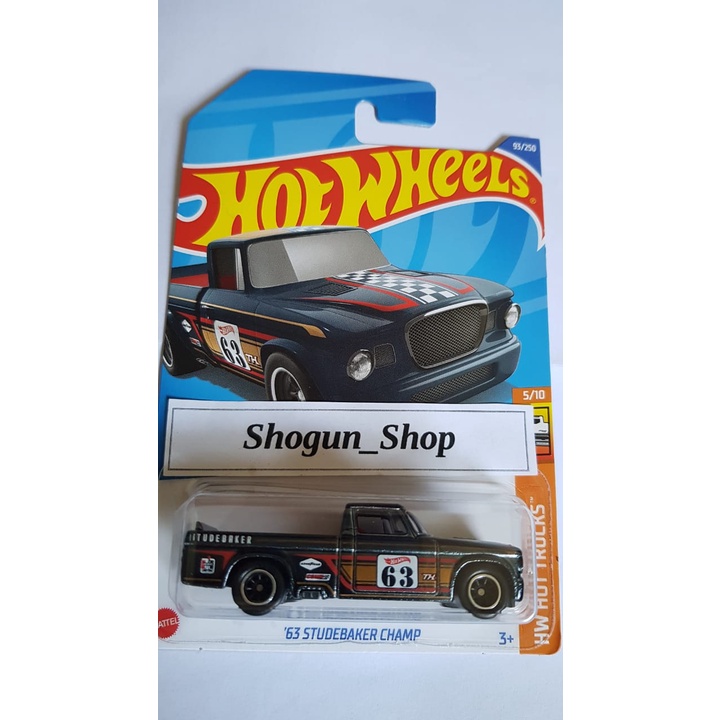 スーパートレジャーハント 63スチュードベーカーチャンプ Carro Hot Wheels Super T-Hunt 63 Studebaker Champ | Shopee Brasil