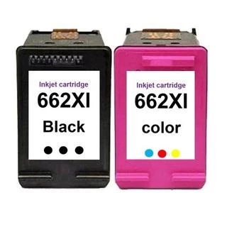 Kit Cartucho de tinta 662 xl 1-Preto + 1-Color 662XL compativel 1015 1515 1516 2515 2516 2540 2545 2546 2646 3510 3515 3516 3565 4640 4645