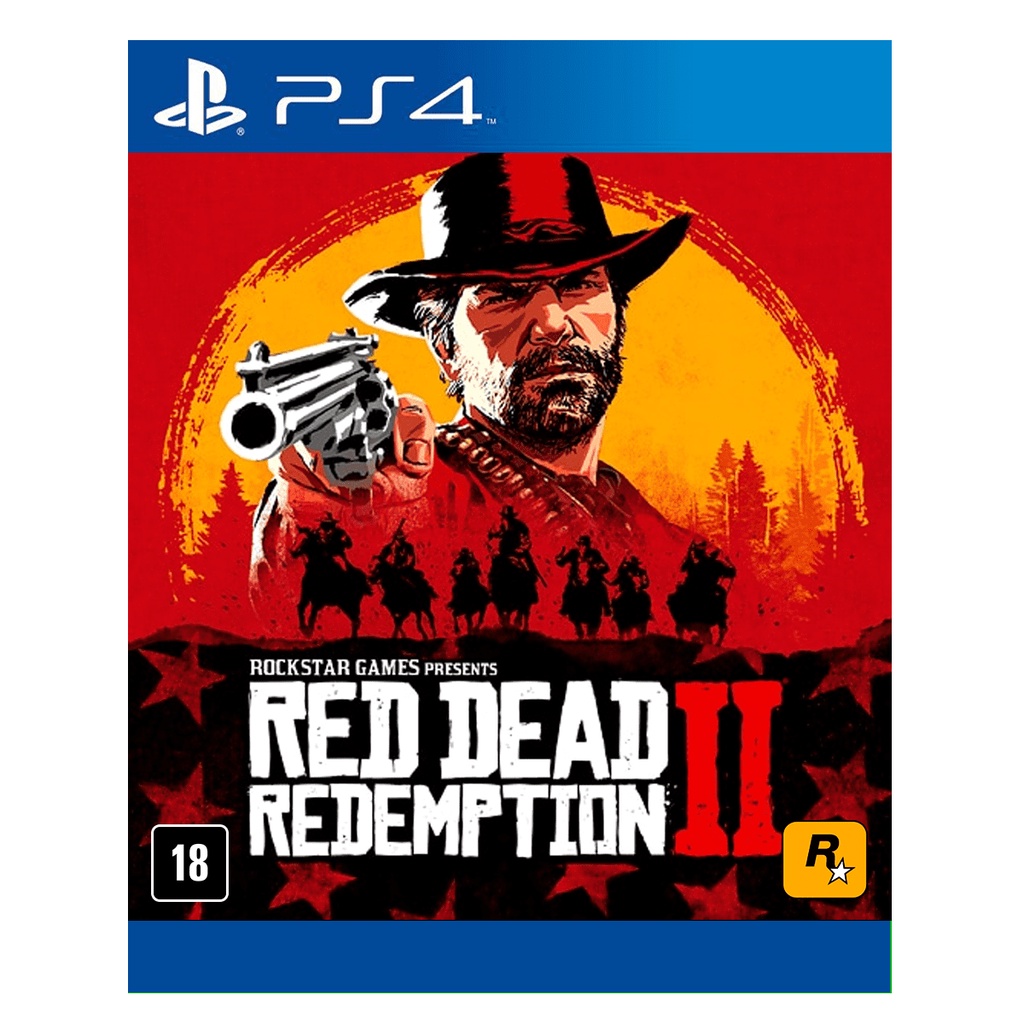 Jogo Red Dead Redemption 2 Ps4 Disco Fisico Novo Br Original