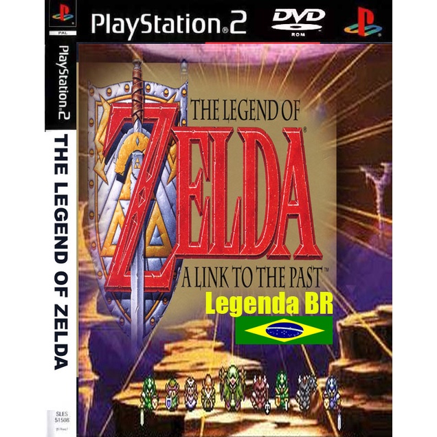 The Legend of Zelda BR Playstation 2 Shopee Brasil