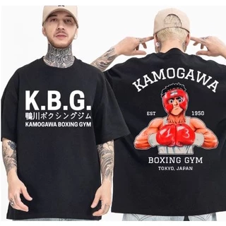 Camiseta Básica Algodão Unissex kamogawa Personagem ficcional Moda Anime Oferta