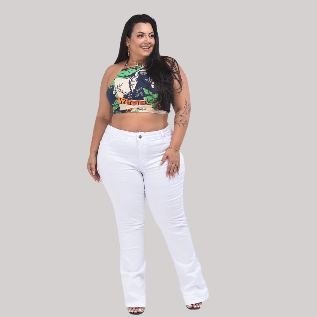 Roupas branca store enfermagem plus size