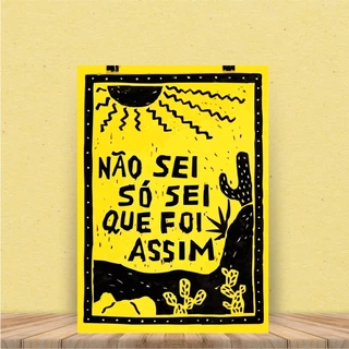Placa Decorativa em MDF Quadro Frases Inspiradoras Motivacionais Decoração de Parede 41-60 20x30cm