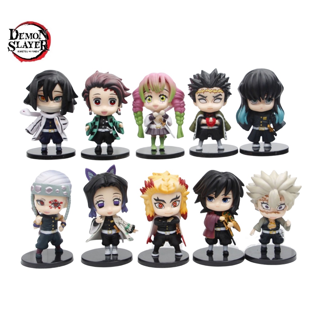 Demon Slayer - Kimetsu no Yaiba Boneco - Chibi - Figura de Ação - Action  Figure