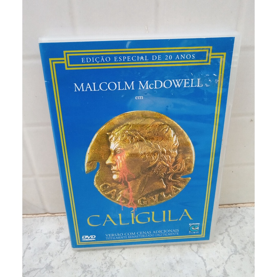 DVD Calígula - filme com Malcolm McDowell - cenas extras | Shopee Brasil