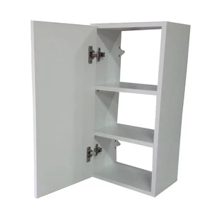nicho toalheiro de parede mdf premiun tx 1,5 cm alta qualidade com porta