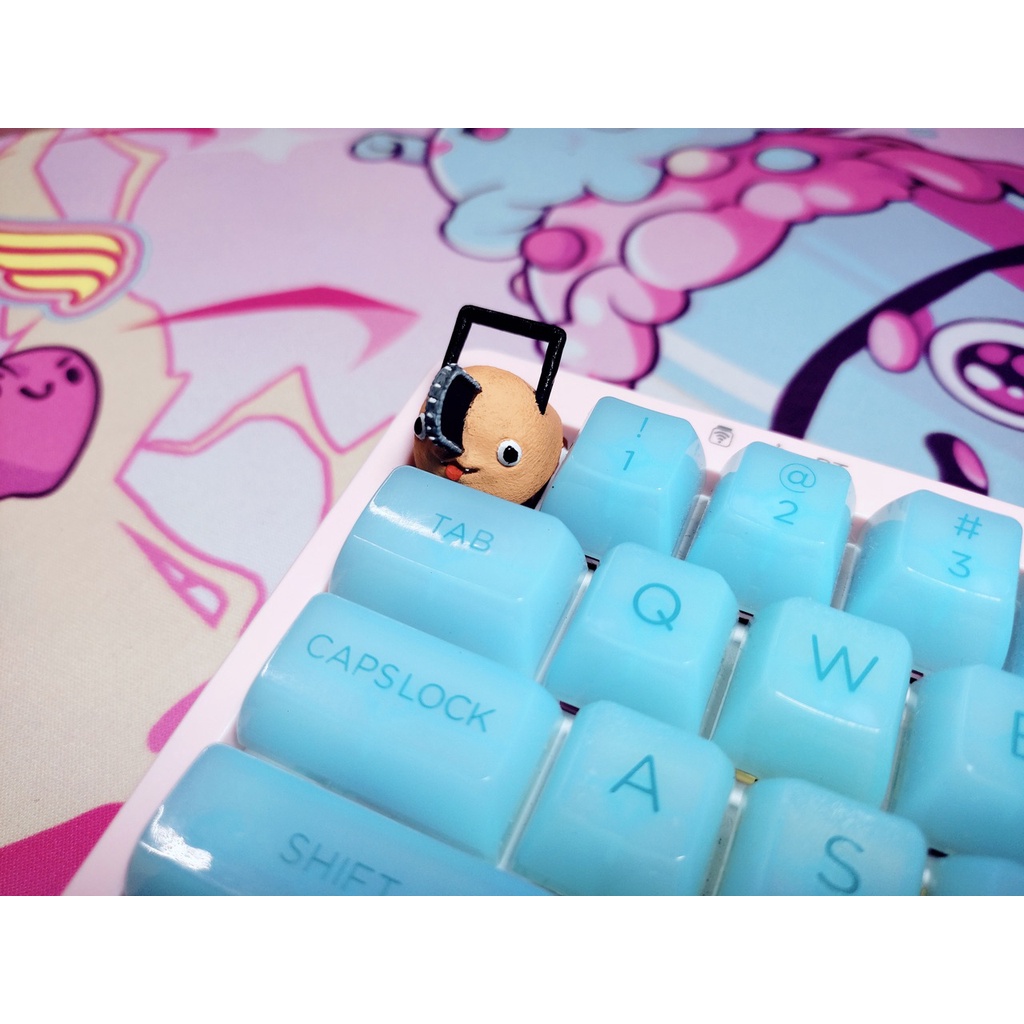 Keycap tecla Personalizada chainsaw man Pochita Shopee Brasil