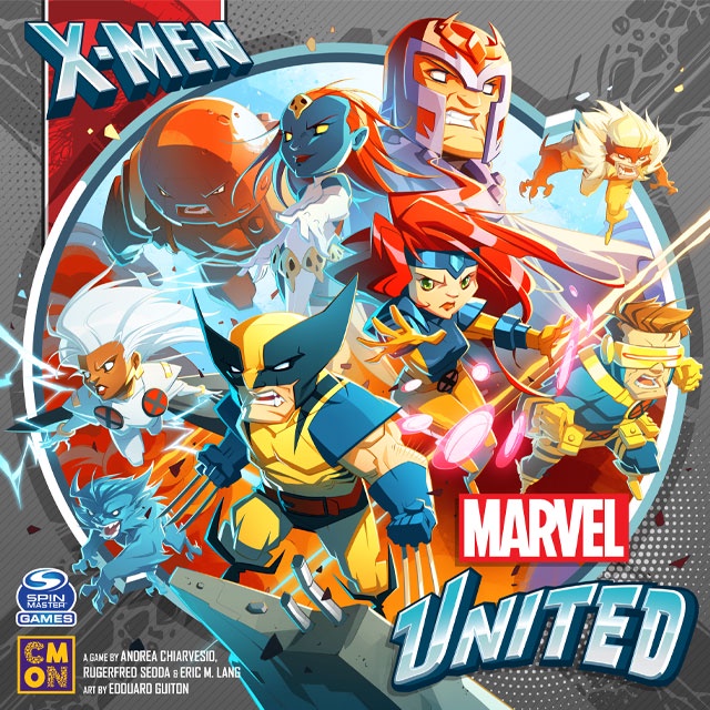 Marvel United: X-Men (2021) Board Game Impresso