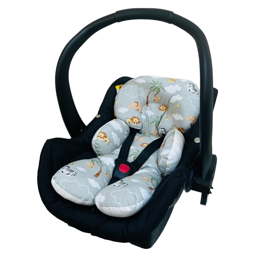 Protetor de Apoio Para Bebê Conforto e Carrinho Almofada Redutora Copinho De Bebê Algodão