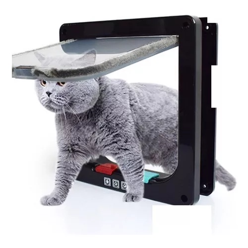 Porta Portinha Pet Gato Ou Cão Branca Tam M 19cm X 20cm