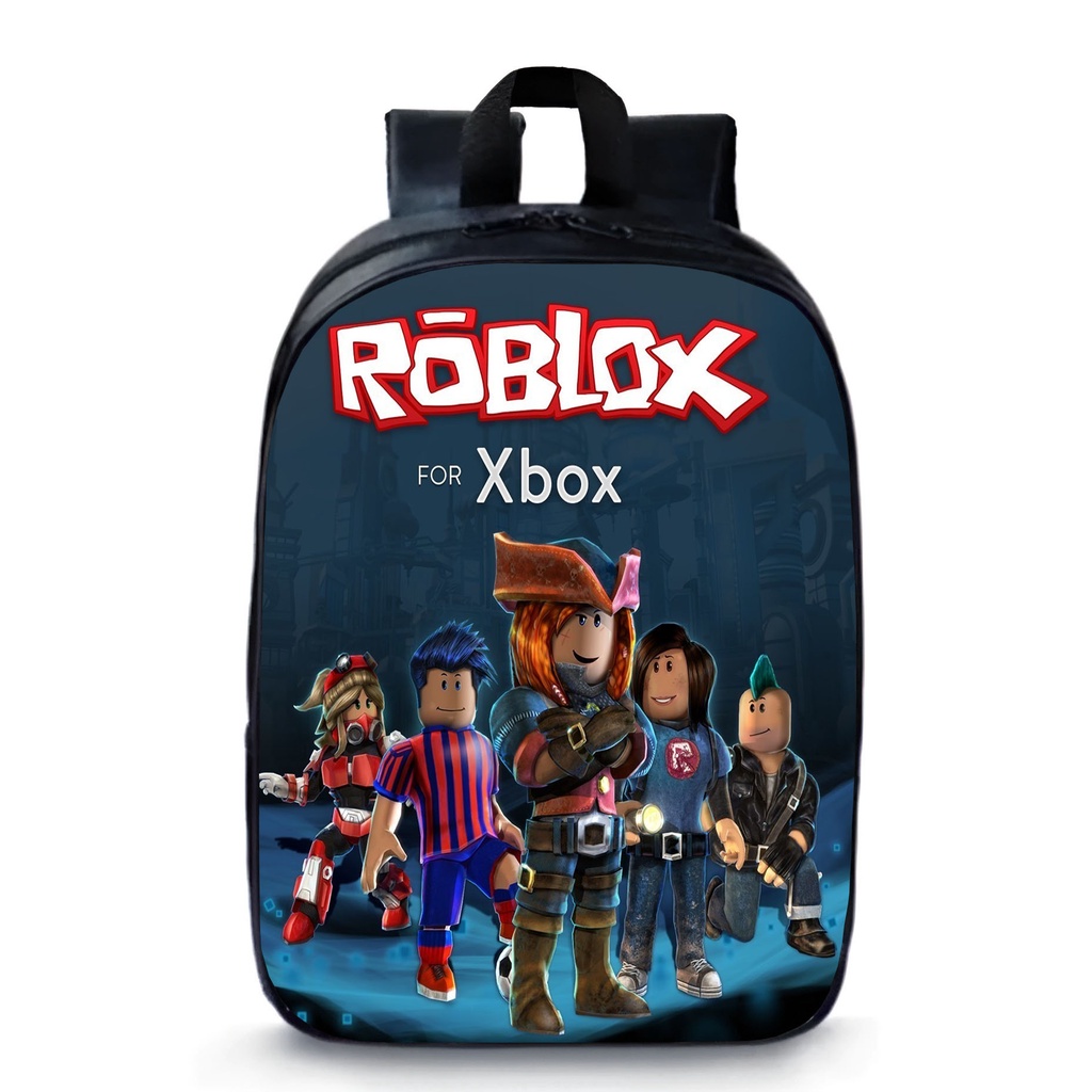 Mochila Infantil Rodinhas Menino Jogo Roblox Passeio Toys 2U - Kit