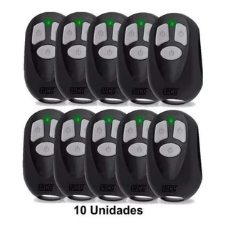Kit 10 Controle Remoto para Portão Eletrônico/Alarme 433MHz (Rcg, Ppa, Seg) - Command FX