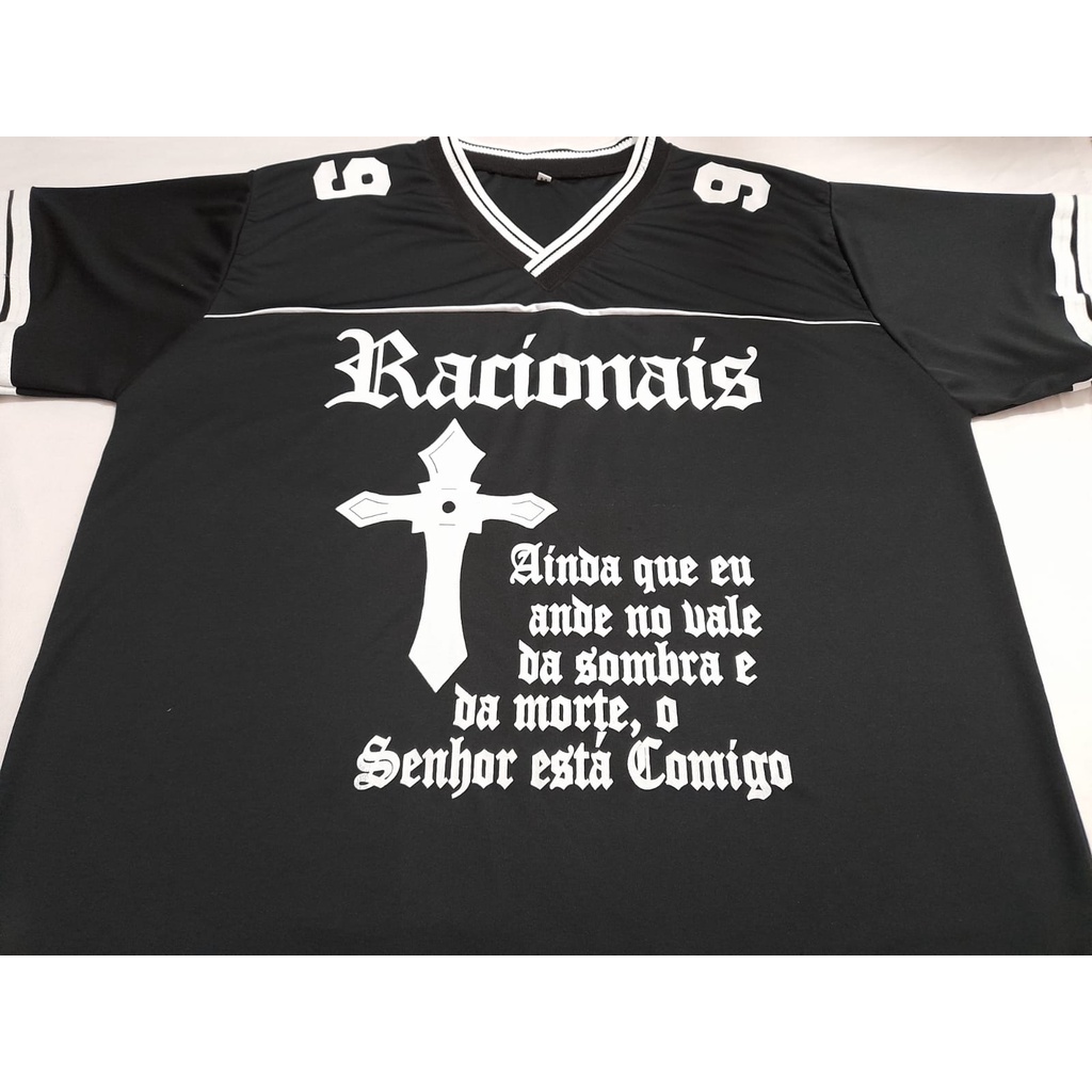 Racionais ( Sobrevivendo No Inferno) - Camisa De Poliéster