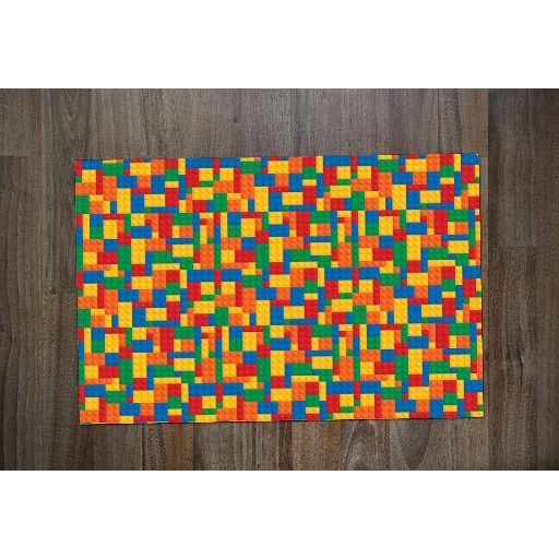 Jogo Americano Retangular Neoprene Lego | Shopee Brasil