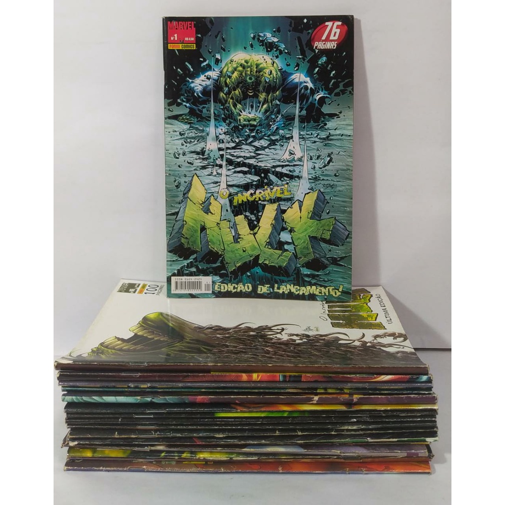 Coleção O Incrível Hulk - Vários Volumes Para Colecionar