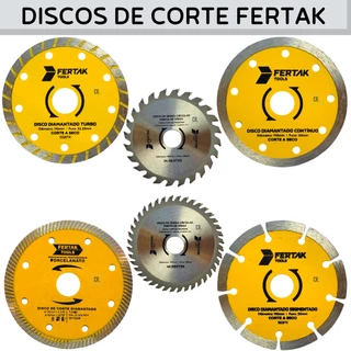 Disco de Corte Diamantado ou de Serra Fertak Disco Para Makita Serra Mármore Parede Madeira Concreto em Oferta na Shopee