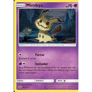 Cartas Pokemon Psiquico (Escolha Livre) - B