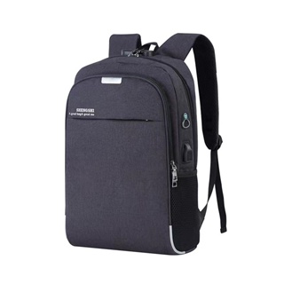 Mochila Bolsa Masculina Feminina Escolar Notebook Conjunto USB