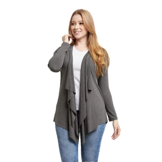 Blusa Cardigan Plus Size Kimono Blazer Casaco Feminino De Bico Sobretudo Manga Comprida Ca1plus