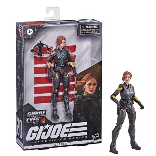 G.I Joe - Classified Series Snake Eyes: Origins - Figura Scarlett - Hasbro F0111