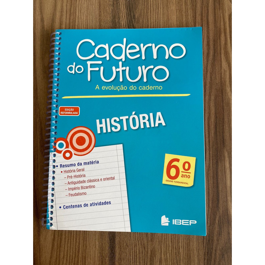Livro Caderno do Futuro História 9º Ano - IBEP - Pedagógica - Papelaria,  Livraria, Artesanato, Festa e Fantasia