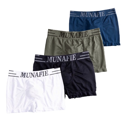 Kit 4 Cueca Boxer Masculina Micromodal Sem Costura