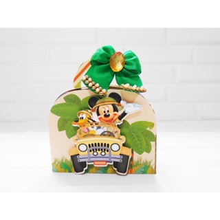 10 Maletinhas Mickey Safari personalizas 2