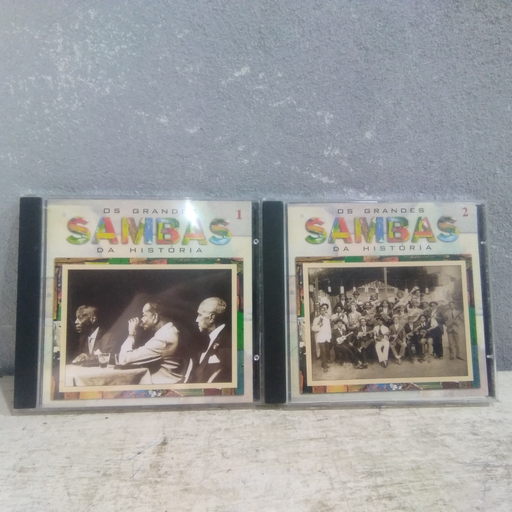CD samba - os grandes sambas da história 1 e 2 (LER DESCRIÇÃO) | Shopee ...