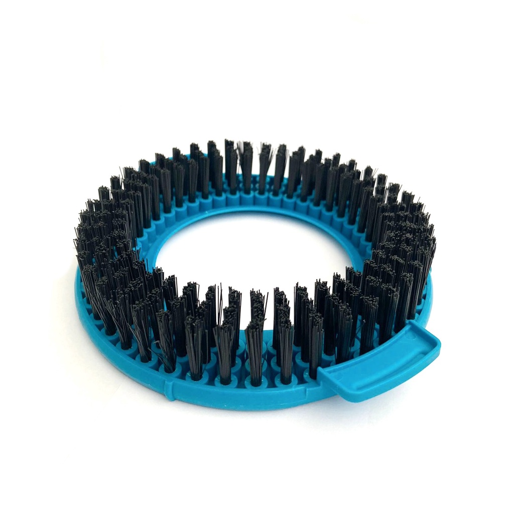 Refil Escovao 15,8cm Diametro Escova De Aco Limpeza Moop