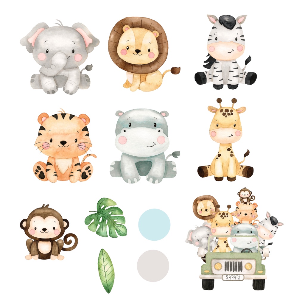 adesivo-de-parede-infantil-bebe-decora-o-quarto-animais-safari