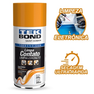 Limpa Contato Para Placas Elétricos Restaurador de Circuitos 300ml Tekbond