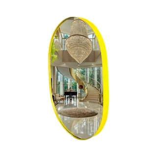 Espelho Sofisticado Decorativo Oval 60x47 cm