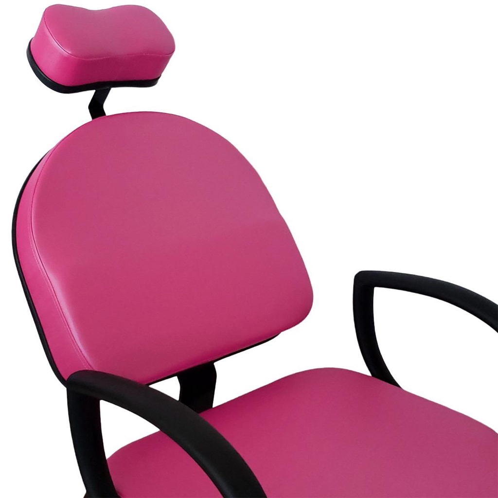 Cadeira de Barbeiro Reclinável Sevilha - Pé Redondo - Cadeira de