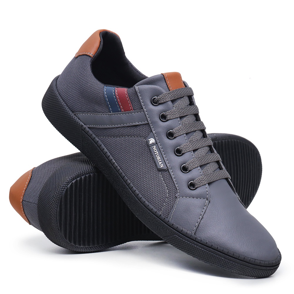 Sapatenis Social Masculino Casual Elegante e Leve Sapato Urbano Notorian