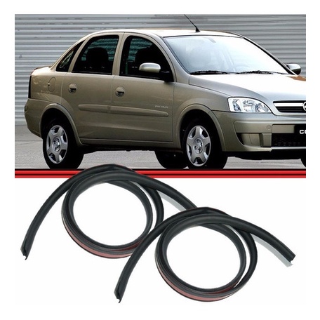 Par Borracha Pingadeira Porta Corsa Sedan Hatch 03 06 09 12