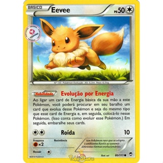 2 Cartas Pokemon Kit de Evoluções Sylveon Eevee Diversos Modelos Pronta  Entrega