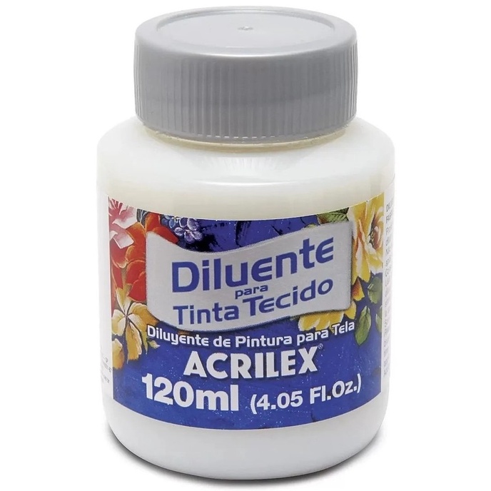Diluente Para Tinta De Tecido 120 Ml Acrilex Artesanato