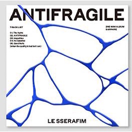 LE SSERAFIM 2nd Mini Album - ANTIFRAGILE (Compact Ver.) | Shopee