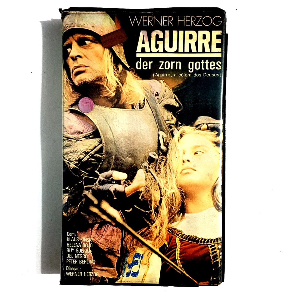 Filme VHS Aguirre A Cólera Dos Deuses (Aguirre, der Zorn