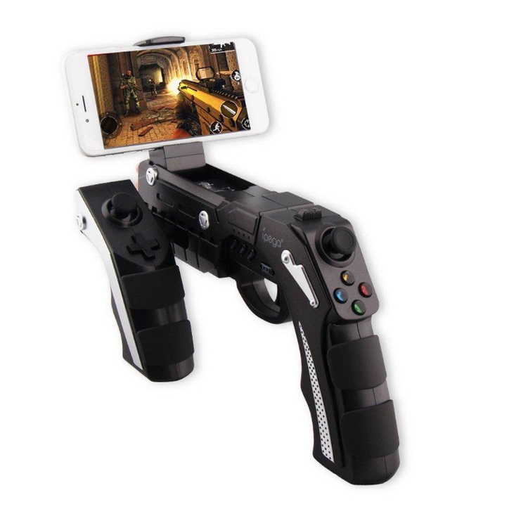 Manette de jeu sans fil - iPega PG-9083B - Avec support pour smartphone