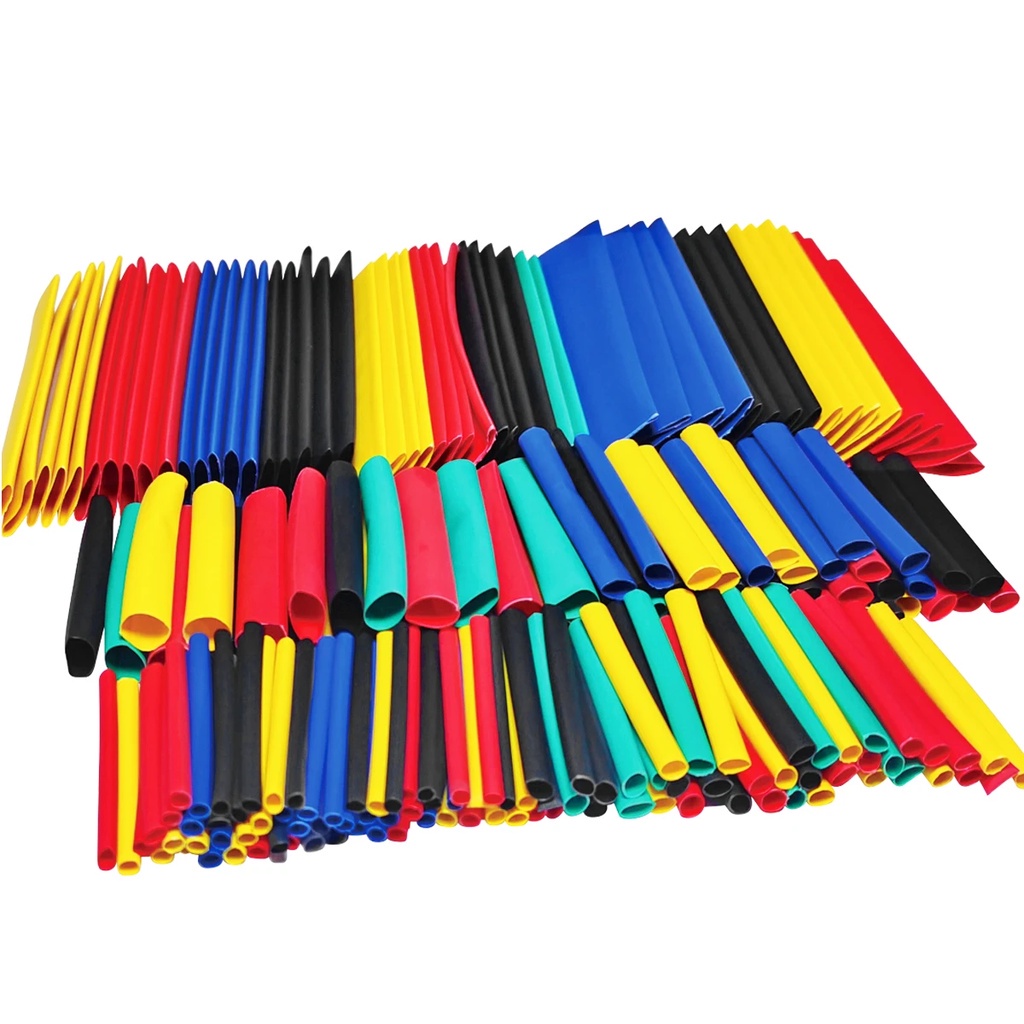 Kit 328 Pezzi Tubo Termoretraibile Multicolore – Per Cavi Elettrici E Isolamento